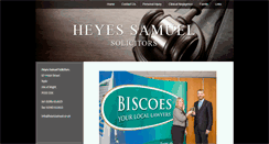 Desktop Screenshot of heyessamuel.co.uk
